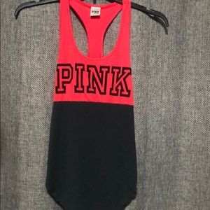 Pink exercise top